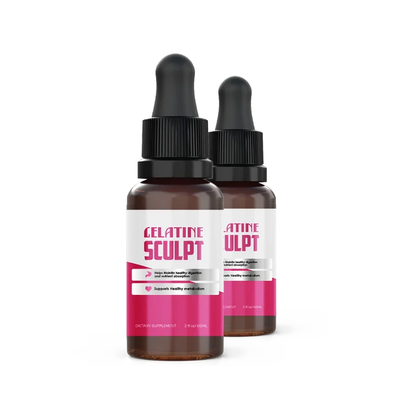 Gelatine Sculpt Weight Management Supplement Bottle (2 Bottle / 60 Day Pack)